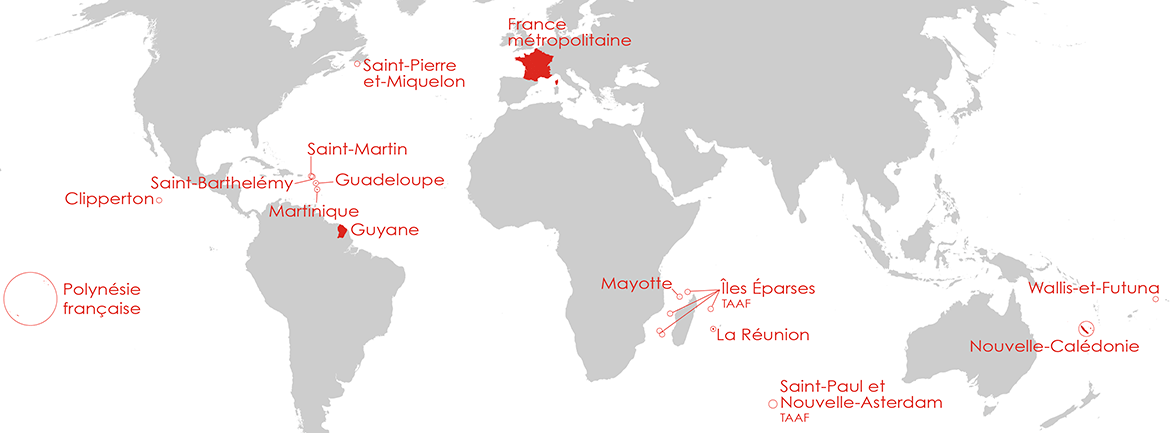 Rtaxes intervient sur toute la France et les Territoires d'Outre-Mer
